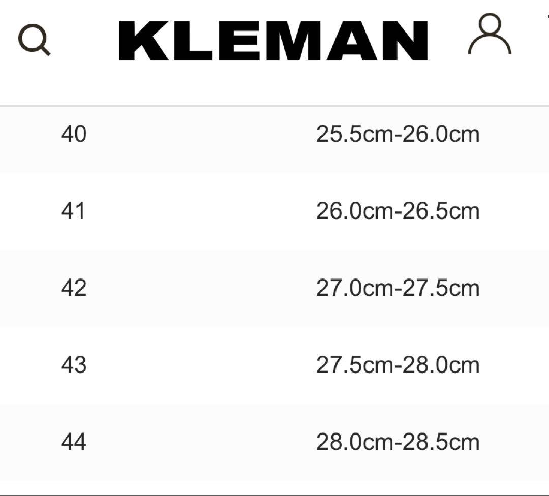 美品☆[KLEMAN ] クレマン パドラー チロリアンシューズ ブラック　41
