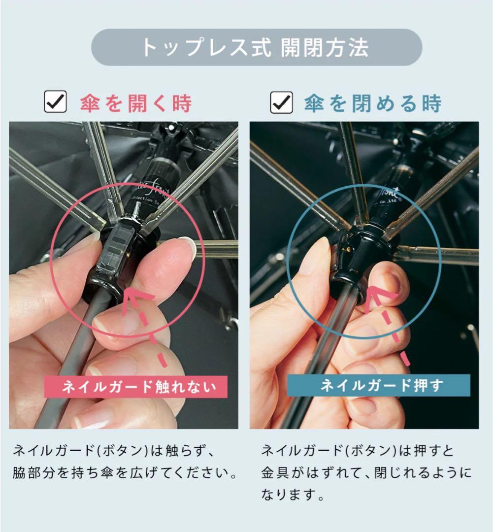 【新品】 COKAGE+ACTIVE 5段 ミニ 折り畳み パウダーブルー 日傘