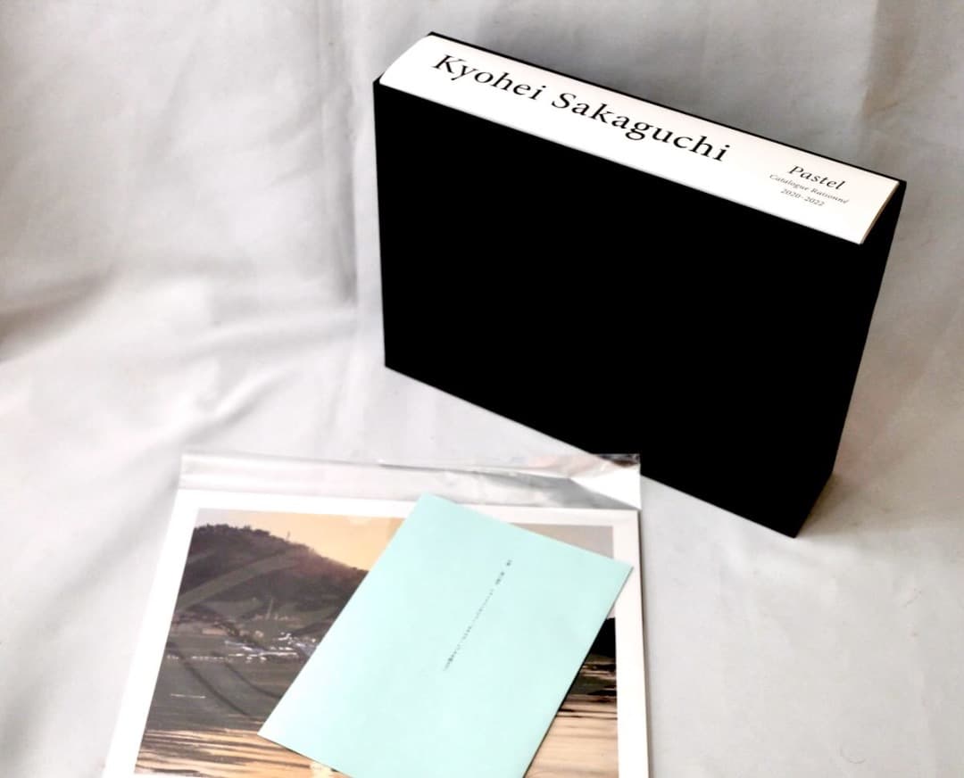 坂口恭平　パステル画集　『カタログ・レゾネ』　※オリジナルプリント付き