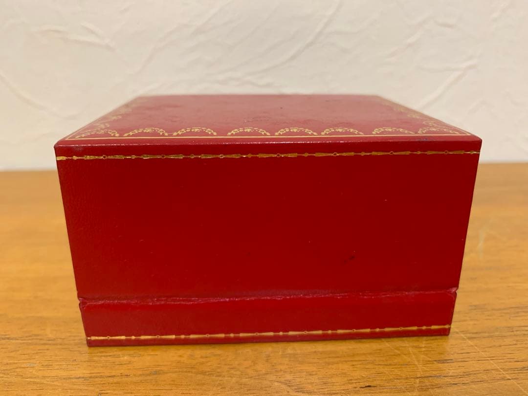 N0916-17★Cartier 空箱 赤 アクセサリーケース 2点セット