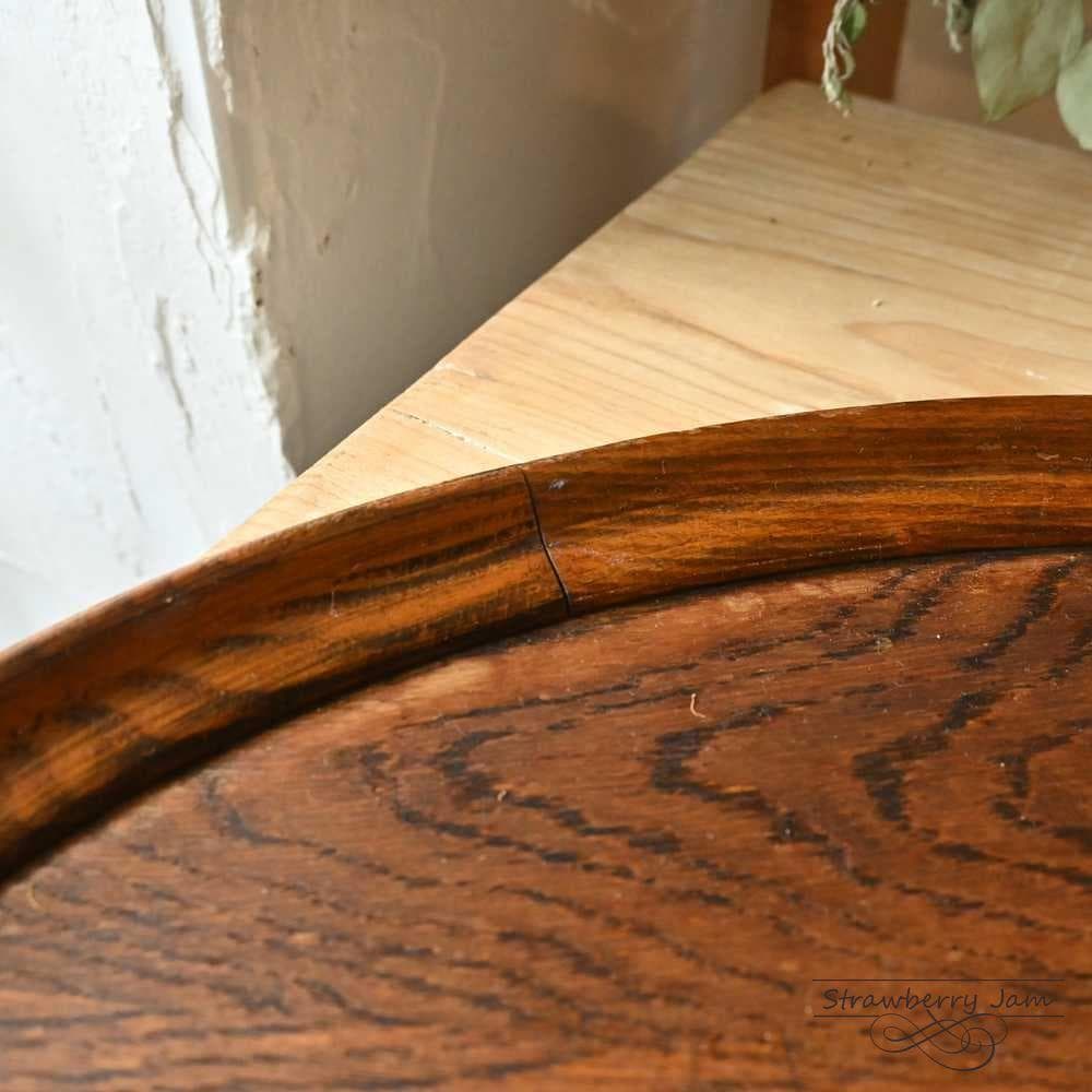 L3705-260 英国アンティーク オーク キッチントレイ トレイ カフェ