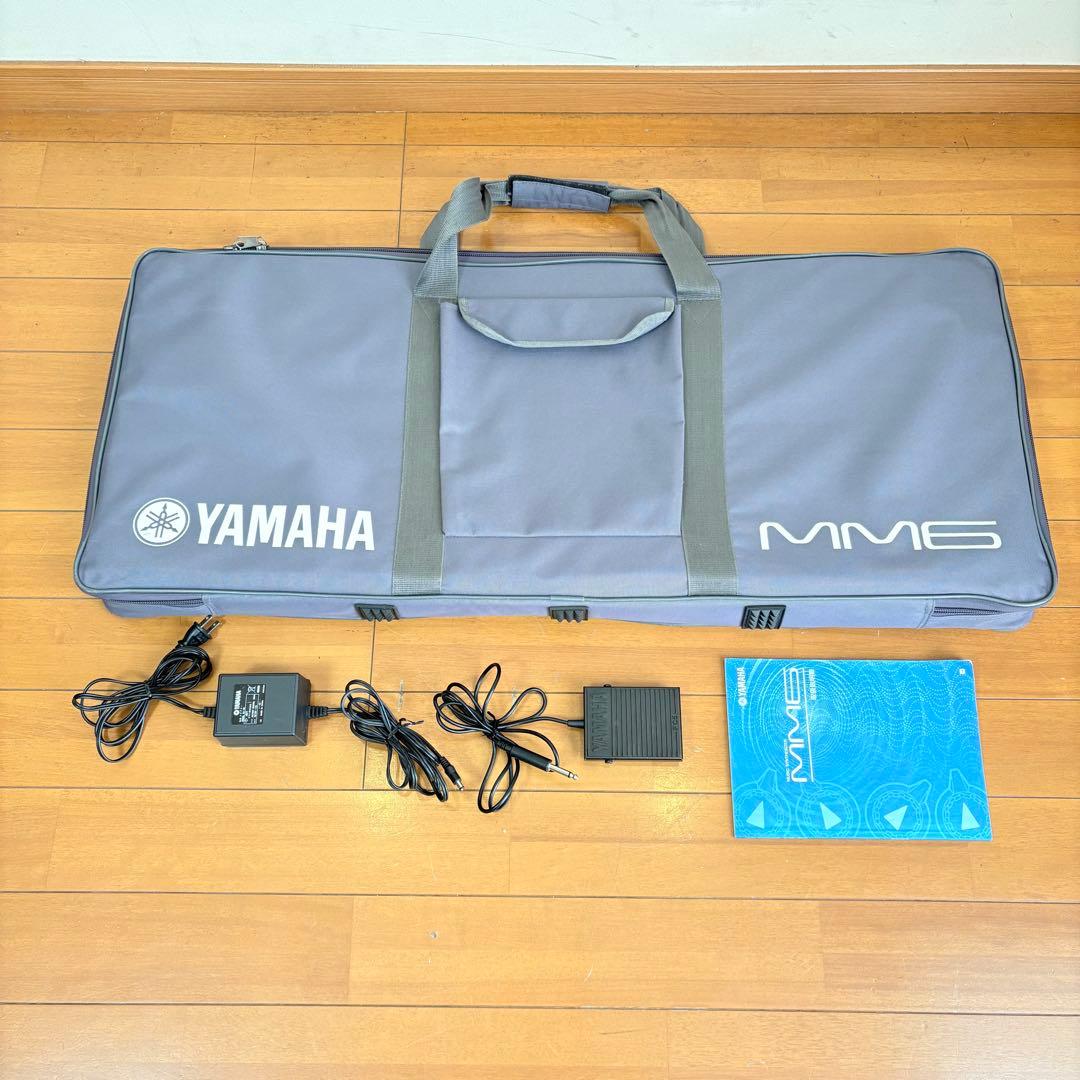 【美品•動作良好】YAMAHA ヤマハ シンセサイザー MM6 専用ケース付属
