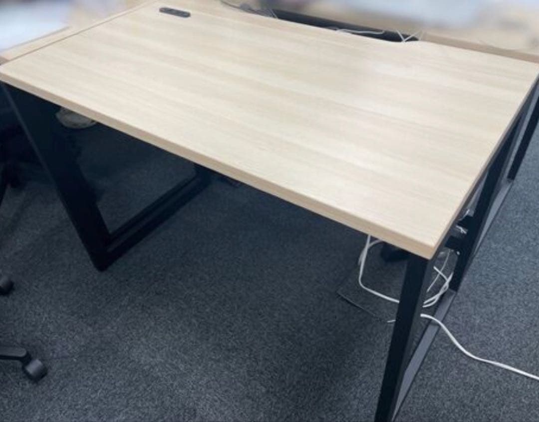 引き取りのみ定価25000円野田市 Lism 木製オフィスデスク