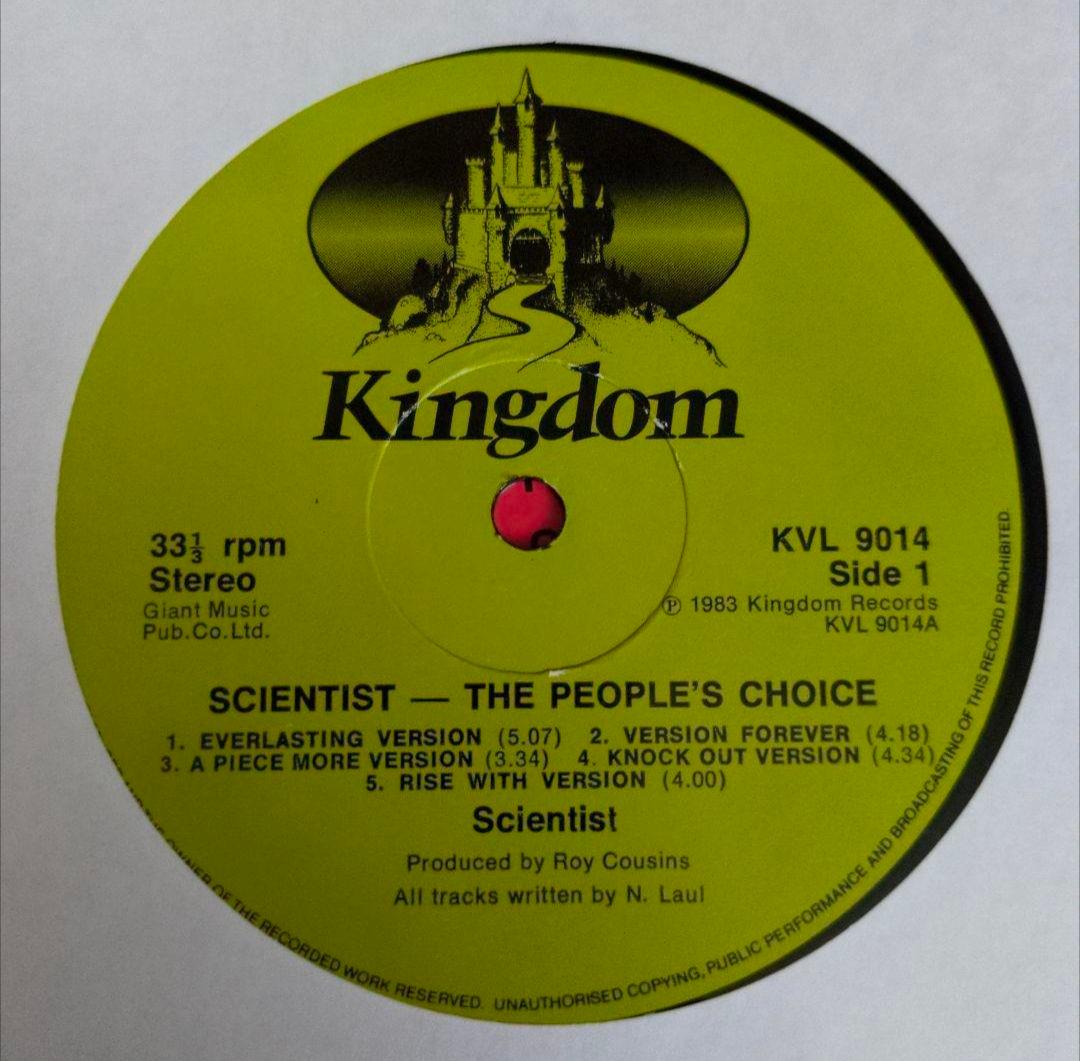 洋楽 Scientist The People's Choice UK org LP