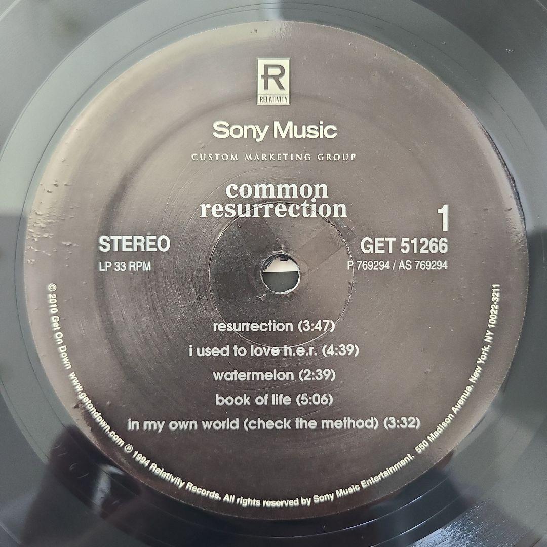 ★限定！ＵＳ２枚組ＬＰゲートフォールド★『ＲＥＳＵＲＲＥＣＴＩＯＮ』ＣＯＭＭＯＮ