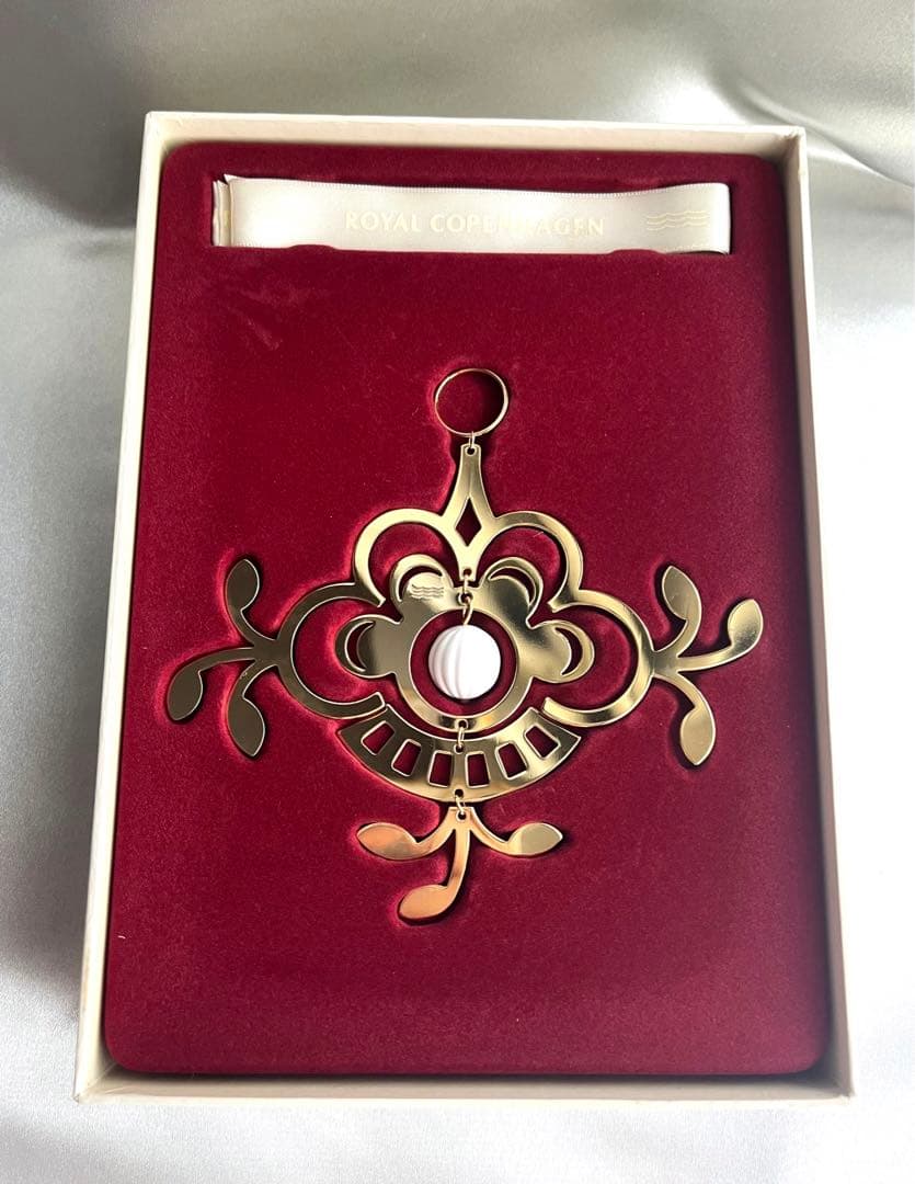 【未使用】稀少★ロイヤルコペンハーゲン　ブルーフルーテッド　オーナメント２種