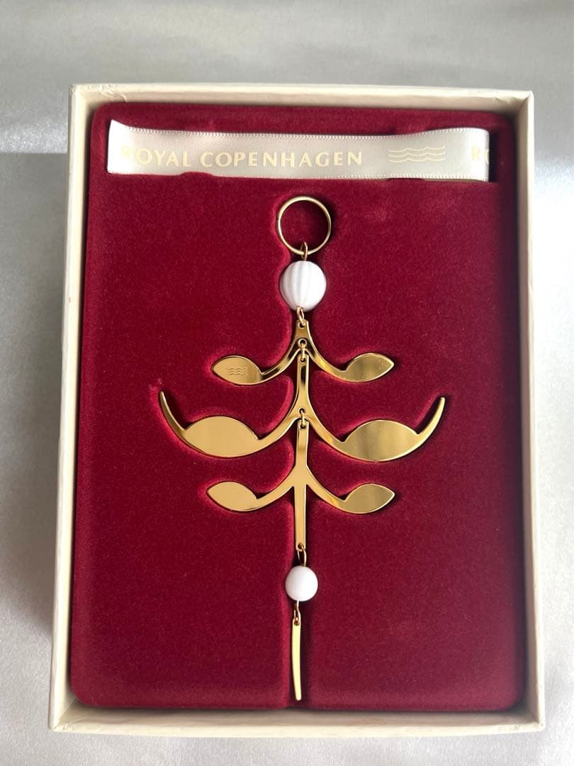 【未使用】稀少★ロイヤルコペンハーゲン　ブルーフルーテッド　オーナメント２種