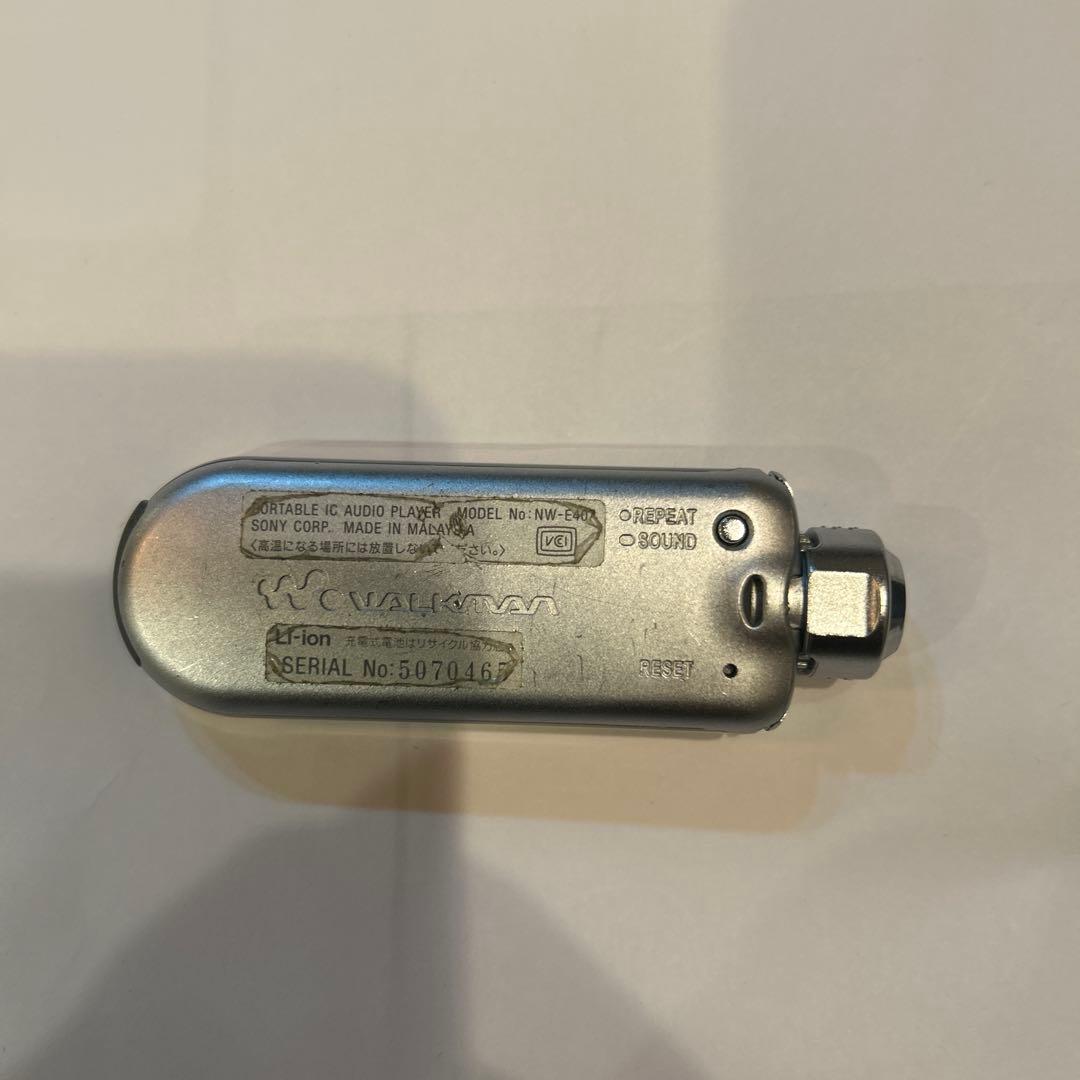 【ジャンク品】SONY NW-E407 デジタルオーディオプレーヤー