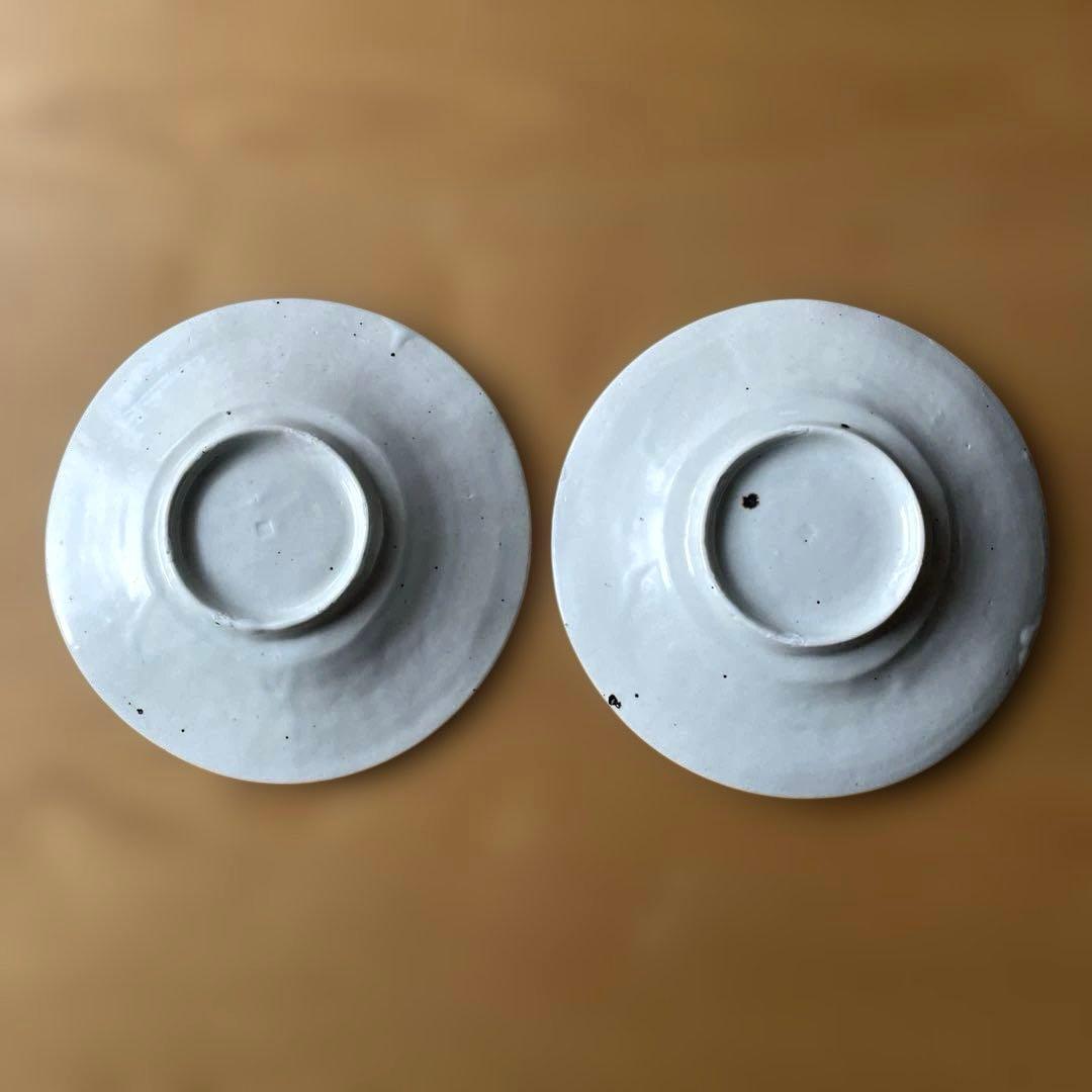 【新品未使用】安藤雅信　円形皿　2枚セット　リム皿
