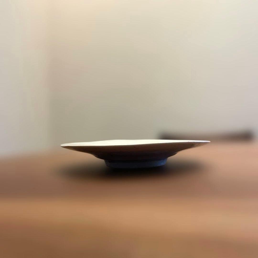 【新品未使用】安藤雅信　円形皿　2枚セット　リム皿