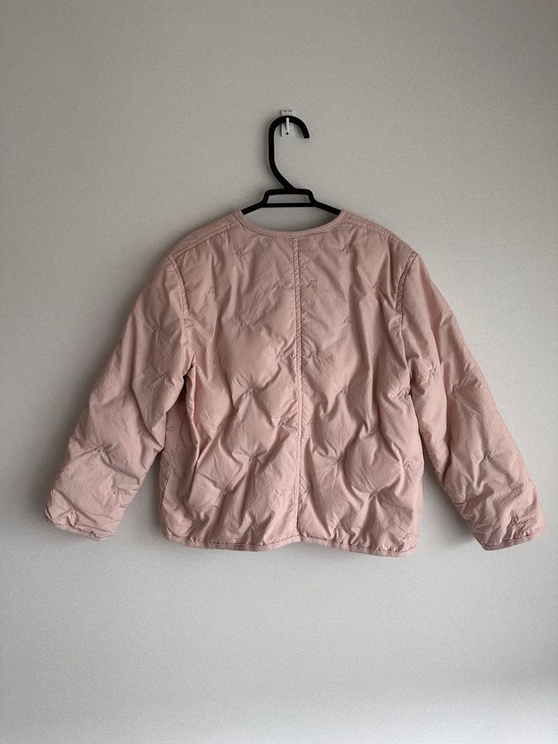 ボンポワンピンク さくらんぼ刺繍ジャケット フード付き8a