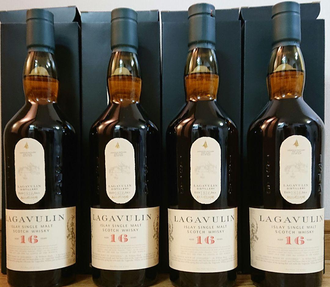 ラガヴーリン16年4本