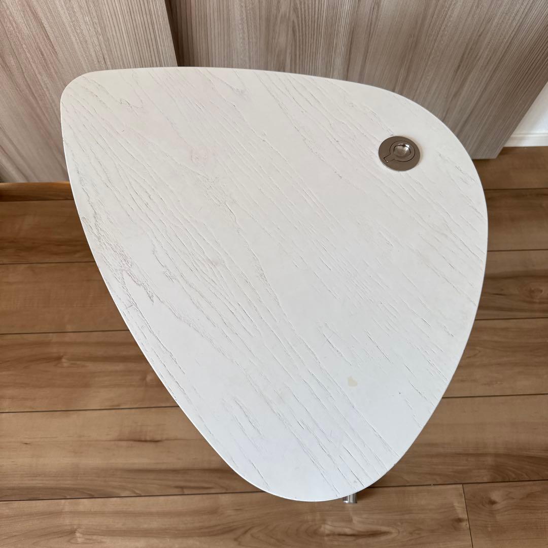 【希少】TECTA（テクタ）サイドテーブル K22 ホワイト　ACTUS