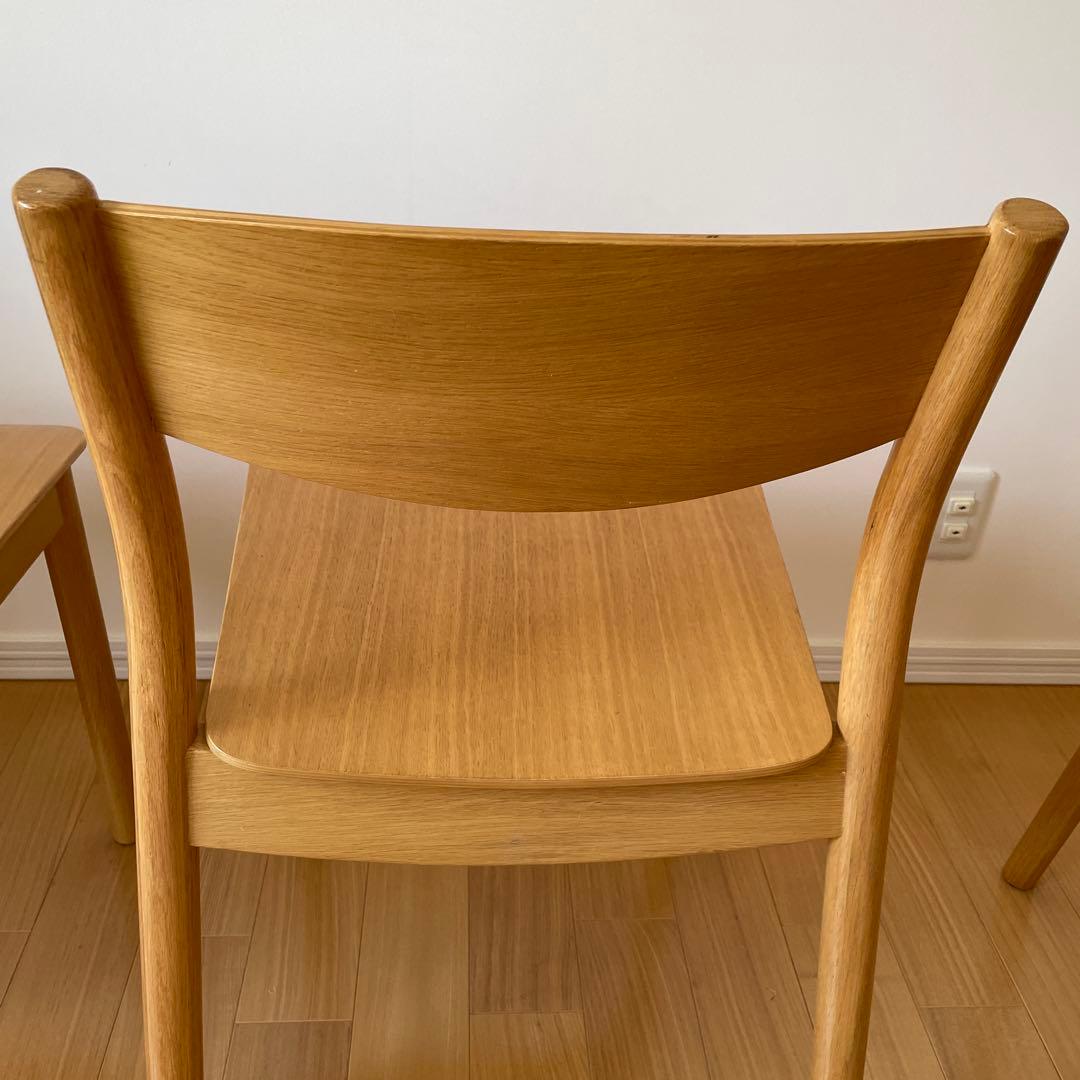 【MATSU】無印良品　椅子　4脚★⭐︎関東圏内のみ直接配送⭐︎★