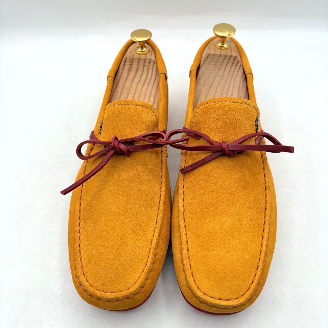 極美品✨ トッズ ゴンミーニ デッキシューズ 【5 1/2】 イエロー スエード