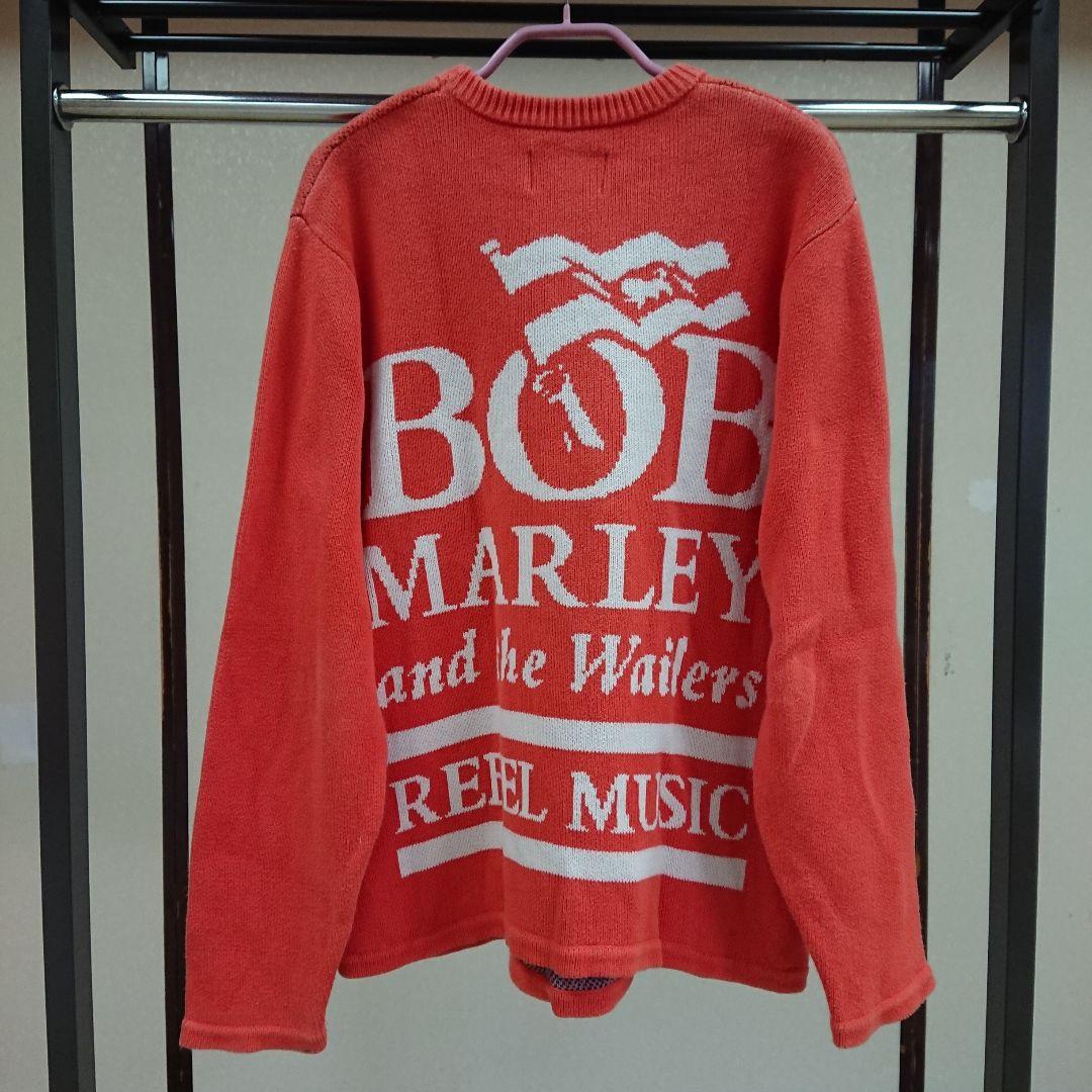 STUSSY × BOB MARLEY 長袖ニット
