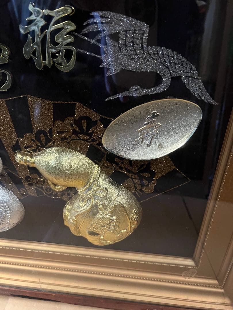 金色銀色の吉祥装飾品 24K金メッキ