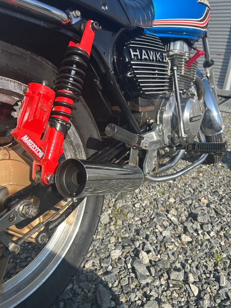 CB250t ホーク2 バブ　　マフラー