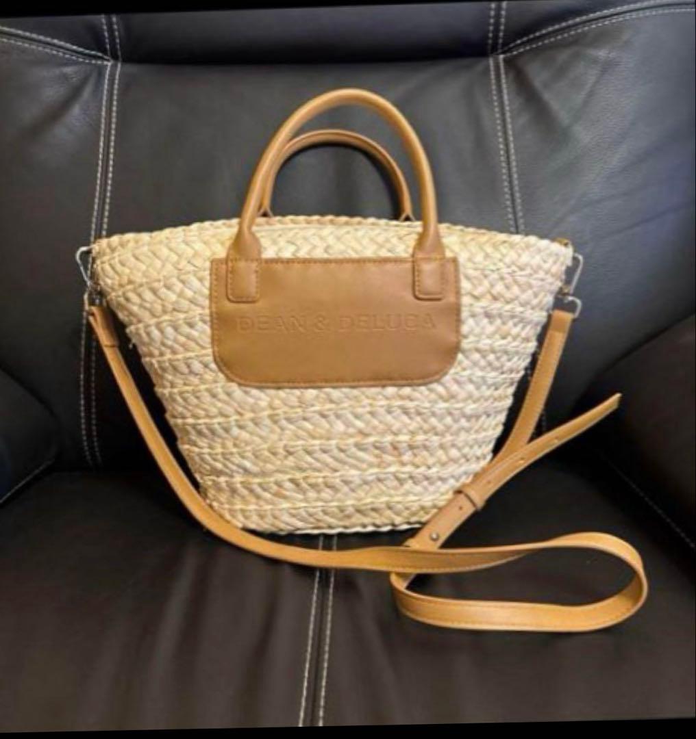 Dean and Deluca カゴバック　保冷バッグ付き(小)