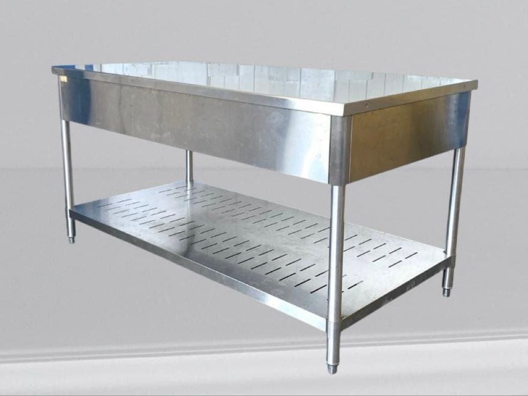 タニコー 業務用ステンレス製引き出し付き作業台 H780×1500×750㎜