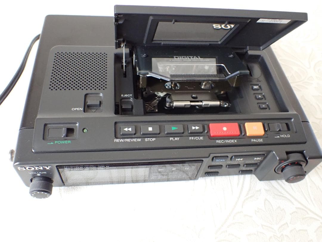 SONY TCD-D10 DAT デンスケ　美品なれどテープ走行せず