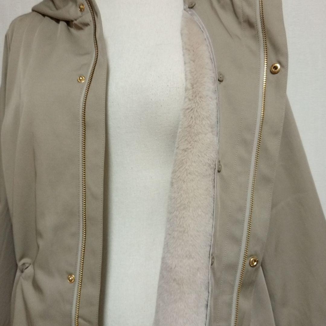 【新品未使用】ロペピクニック モッズコート ライナー付き ベージュ 40