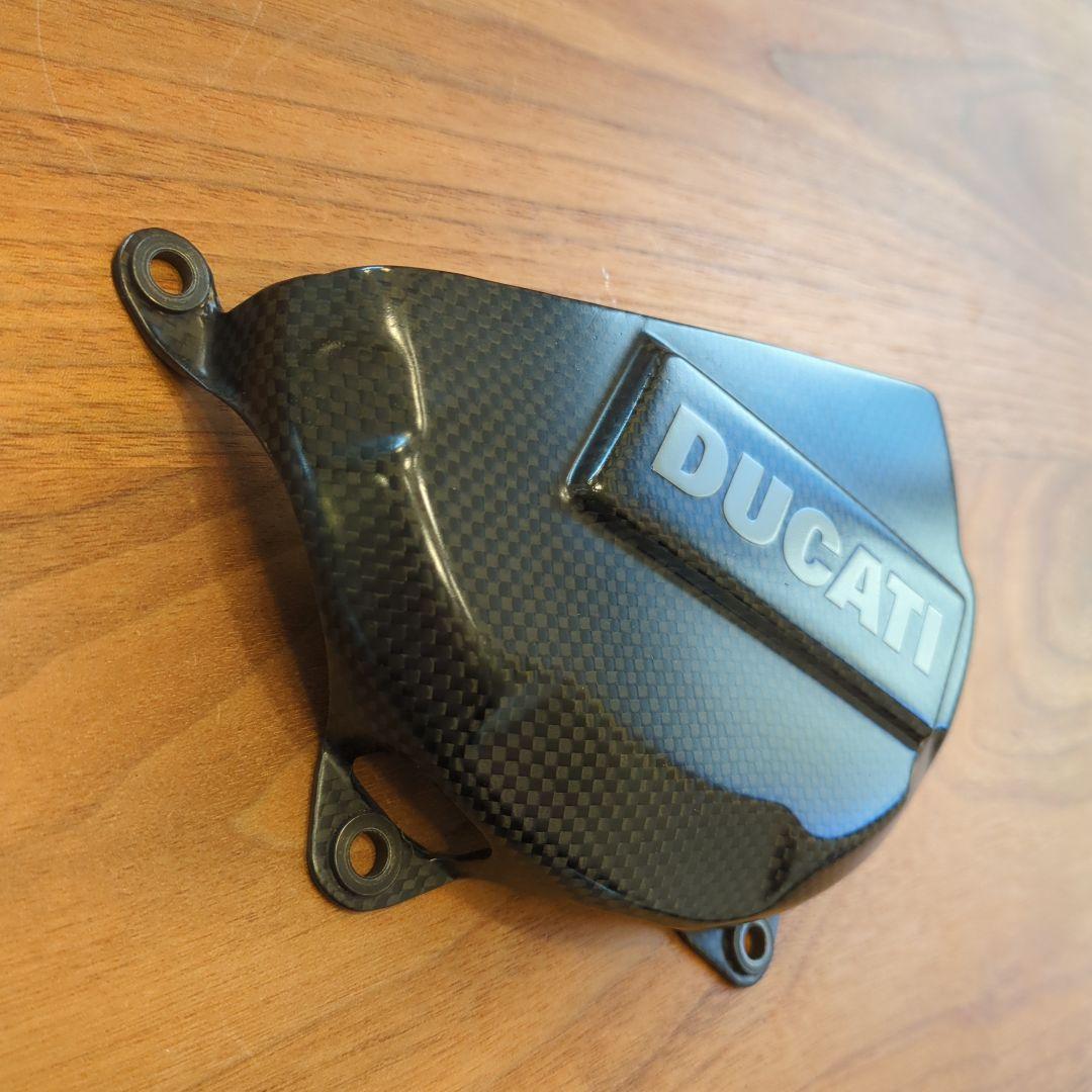 DUCATI純正 カーボン製クラッチカバー用プロテクション 96451011B