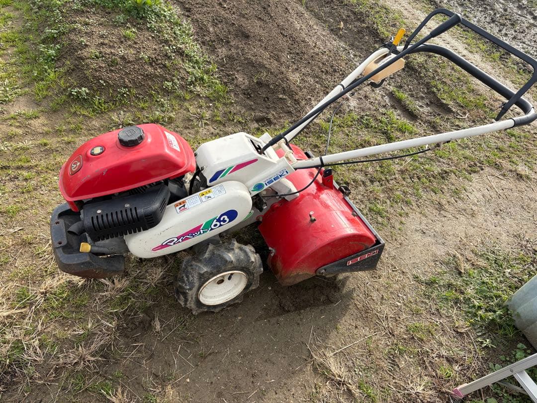 【手渡し】管理機/耕運機　ISEKI　マイペット63　培土機付き　大阪府八尾市