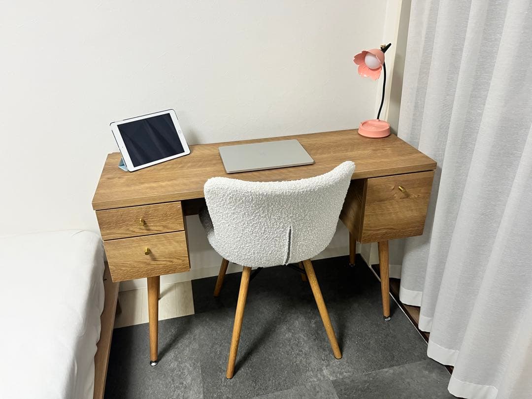 【Marutenさん専用】LOWYA ドレッサー シェビーナチュラル　机