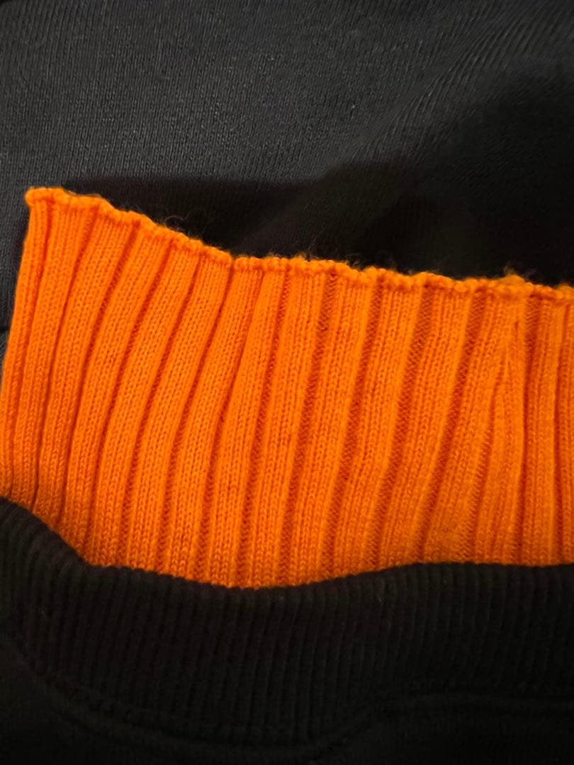 ナゴンスタンス layered-neck pullover スウェット セーター