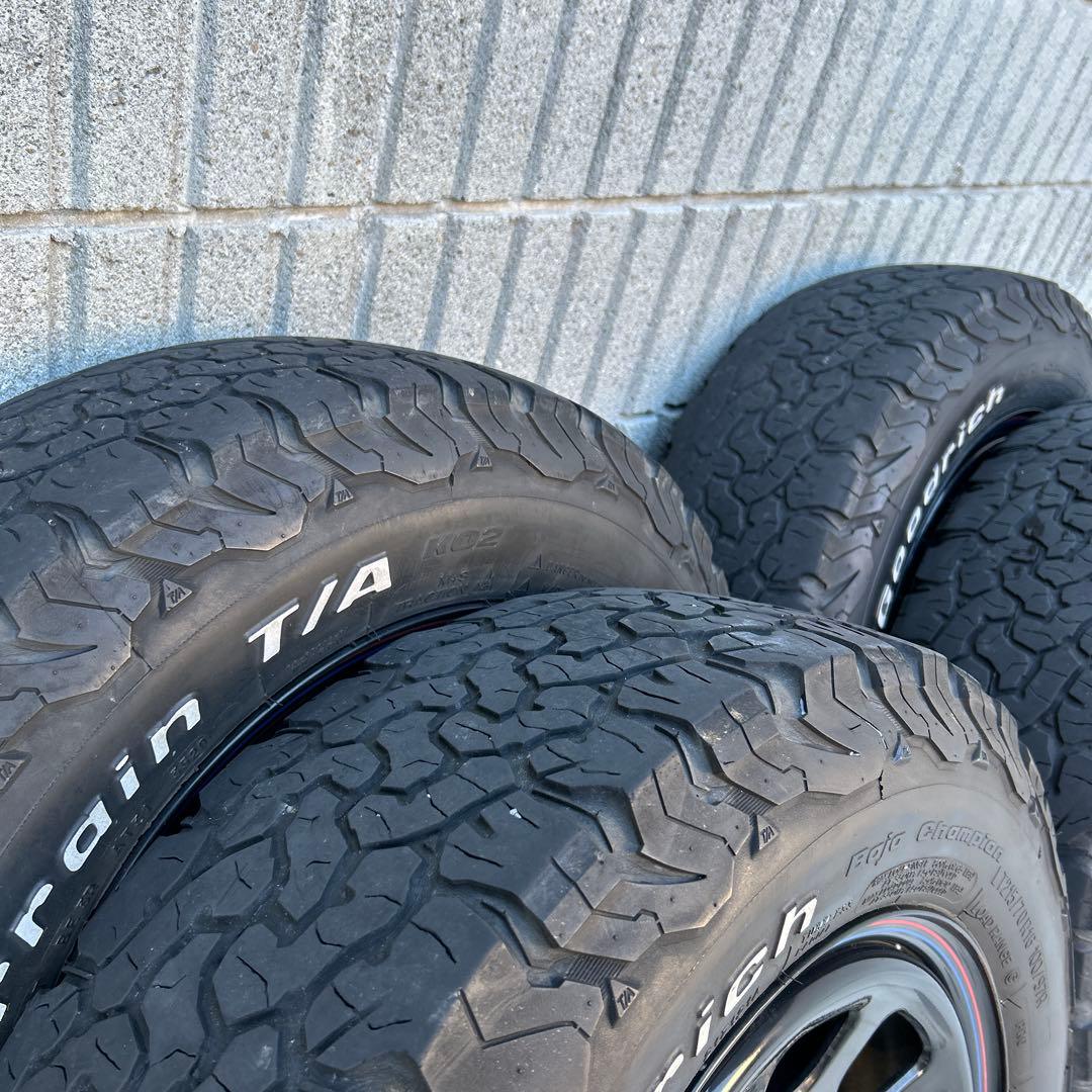 BFグッドリッチ デイトナSS ホイールセット　16インチ　RAV4 デリカD5