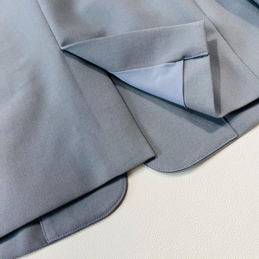 極美品　2023 PLST　洗濯可　ウォームリザーブカラーレスジャケット