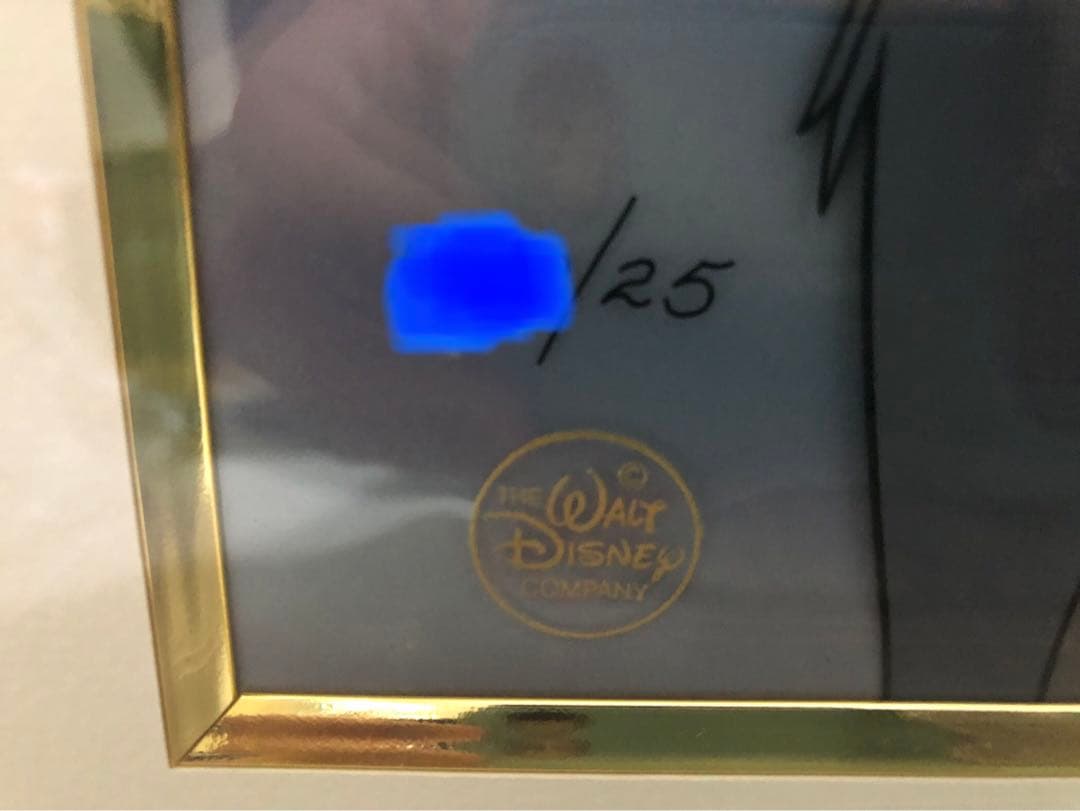 ディズニー セル画 ライオンキング 世界限定25 証明書(COA)付き