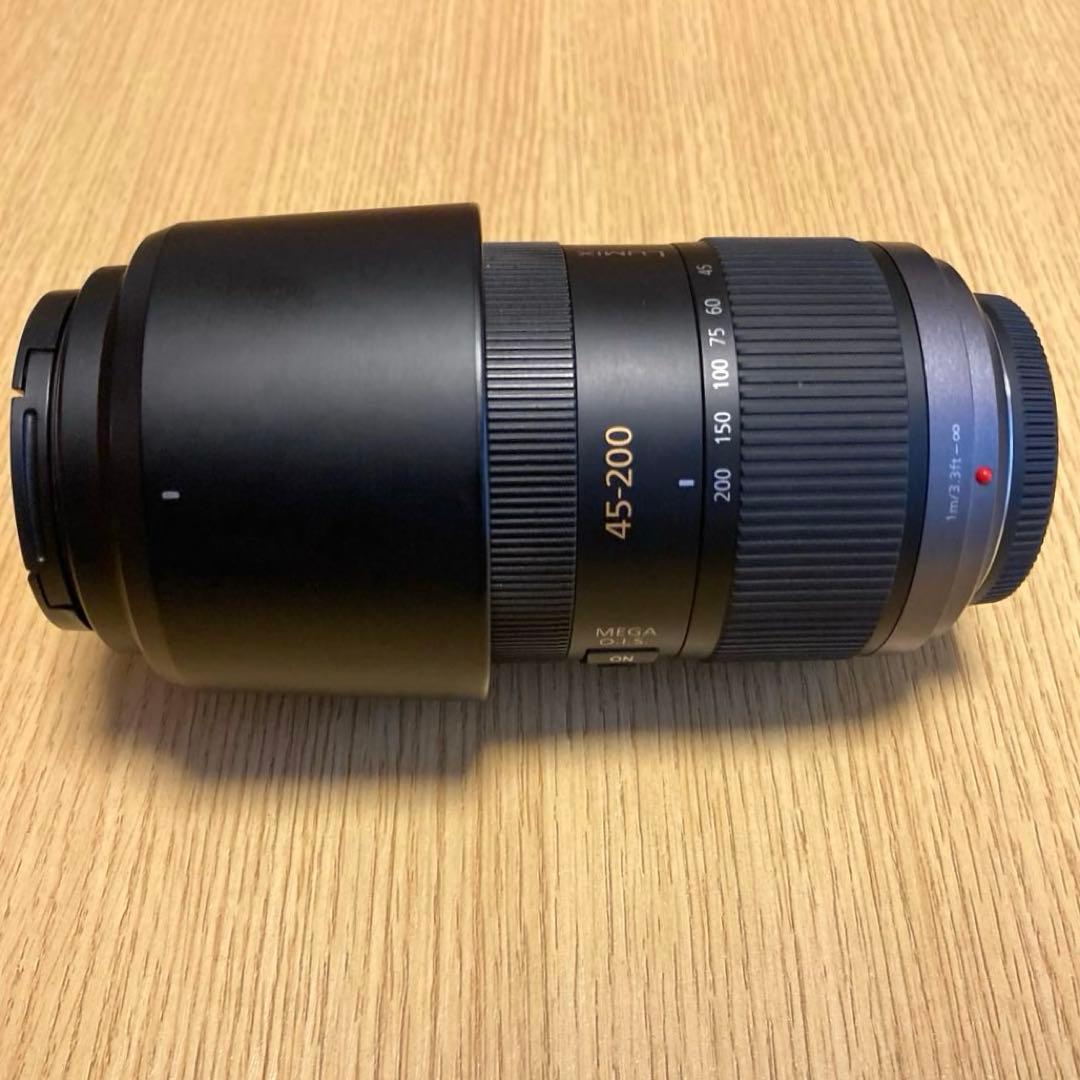 LUMIX G VARIO 45-200mm MEGA O.I.S ズームレンズ