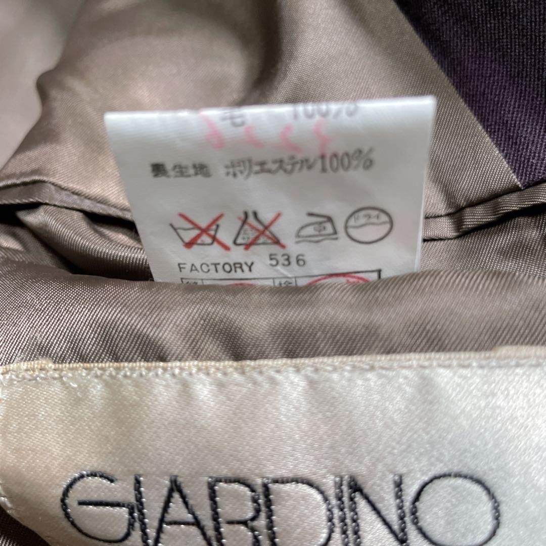 ヴィンテージ　ダブル　スーツ　セットアップ　紫　パープル　XL相当