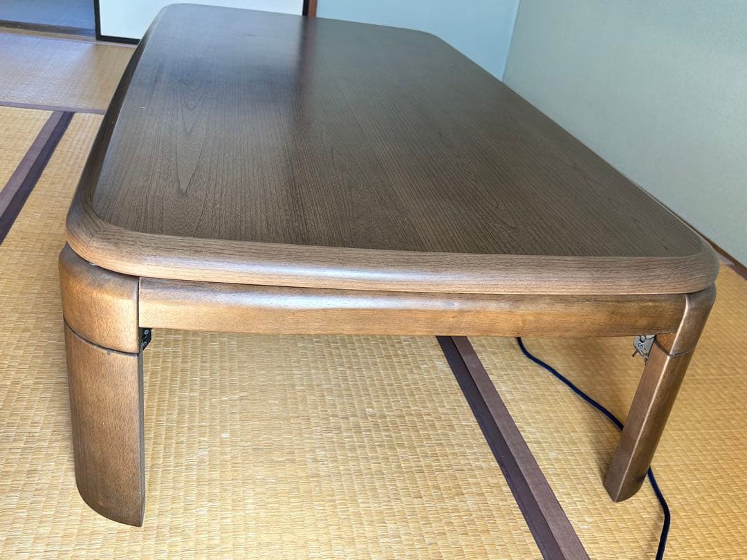 【ニトリ】 大型木製こたつ　ダークブラウン