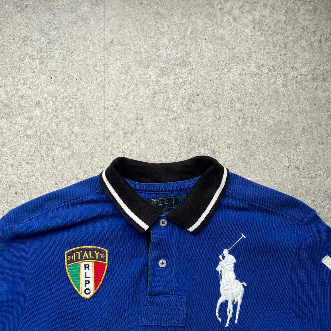 ラルフローレン ポロシャツ イタリア ビックポニー ナンバリング y2k