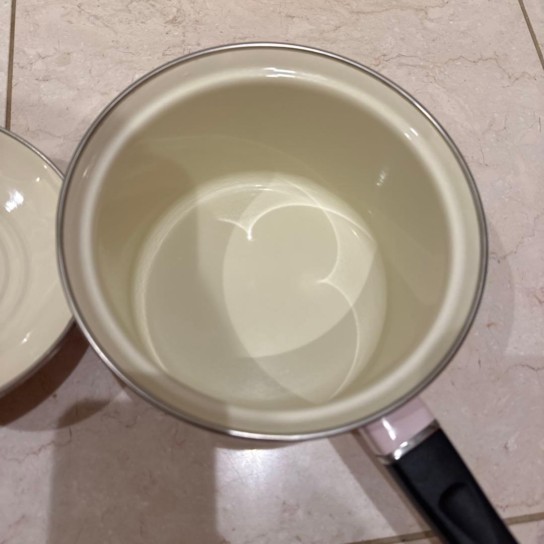 LE CREUSET 片手鍋 16cm ル・クルーゼ　ソースパン　さくら　ピンク