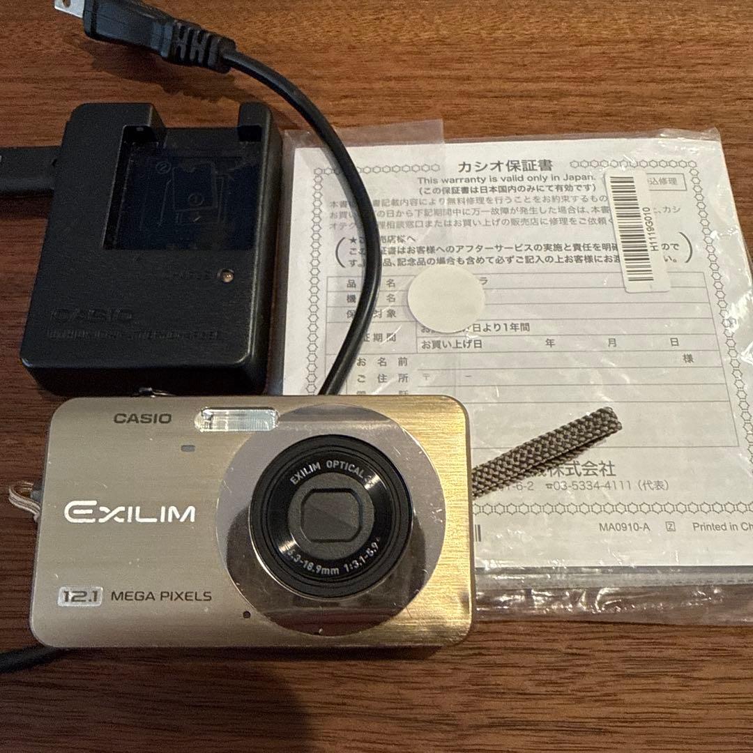 CASIO EXILIM 12.1メガピクセル オールドコンデジEX-Z90