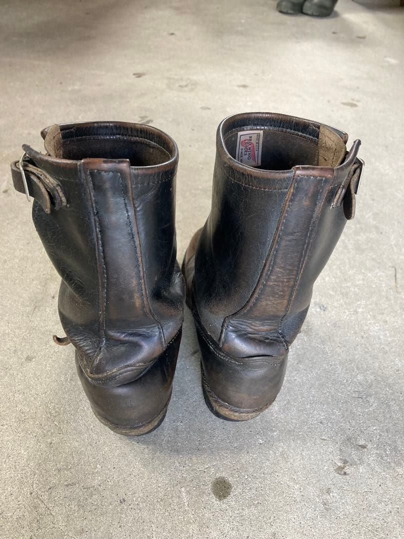 茶芯 レッドウィング エンジニアブーツ