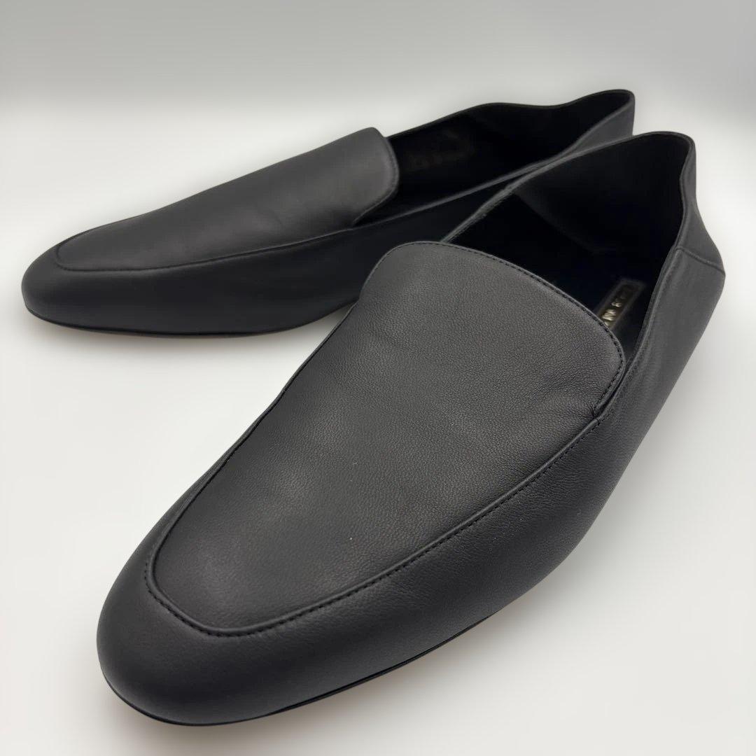 未使用✨BRENTELLA ソフトローファー　スリッポン　2way 黒　ブレンタ