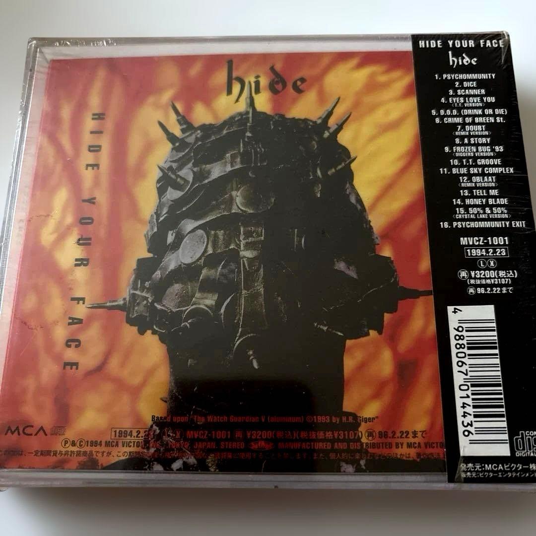 ぱ*ぱ様 HIDE YOUR FACE hide 初回完全限定版 MVCZ-18