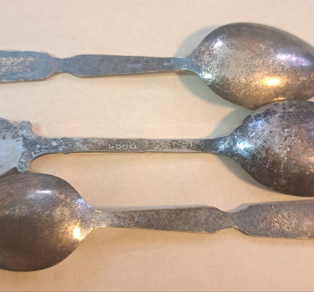 銀製スプーン ヴィンテージ 13本セット 169g