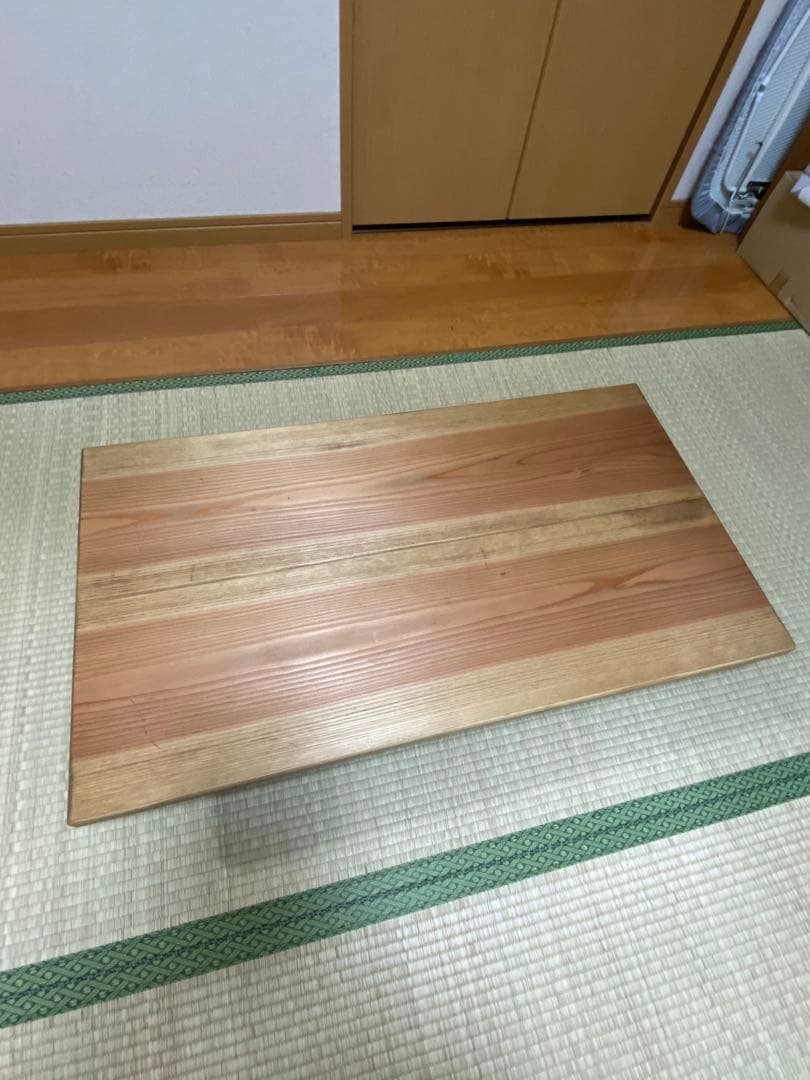 ナチュラルウッド 木製センターテーブル