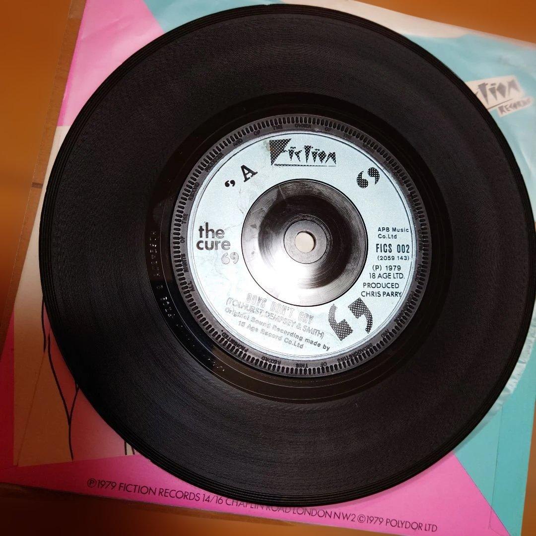 【希少盤】Boys don't cry / The Cure UK ブルーラベル