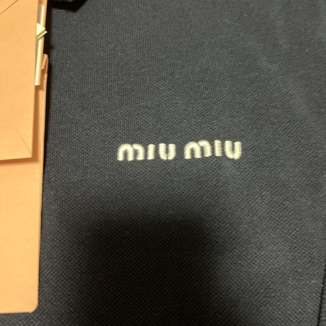 miu miu コットンポロ