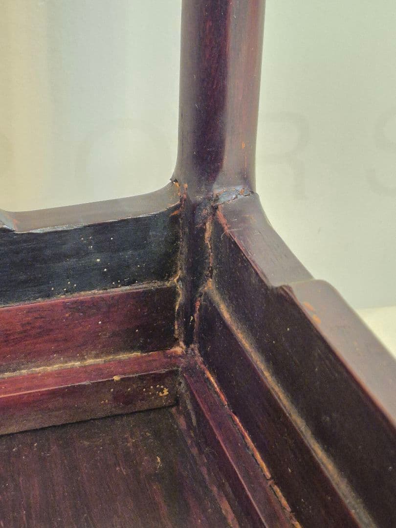 朝鮮　李朝　中国家具　花台　アンティーク家具　古民具　骨董　飾り台　送料込①