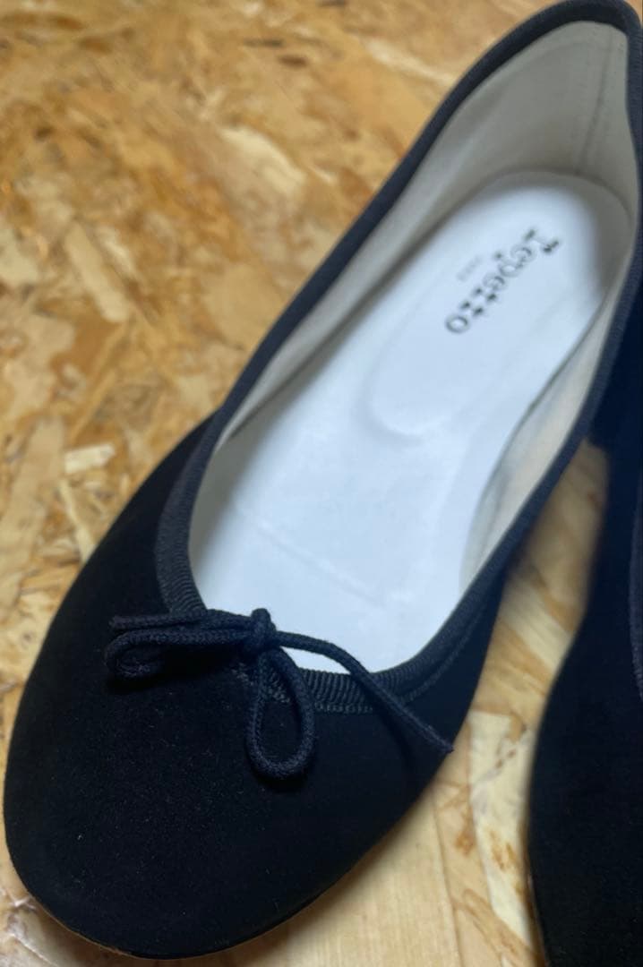 Reppet レペット カミーユ39スエードブラック