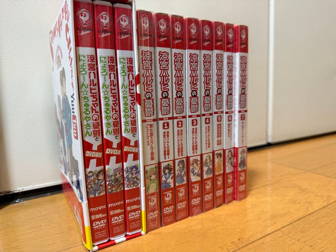 涼宮ハルヒの憂鬱 DVD 12巻セット