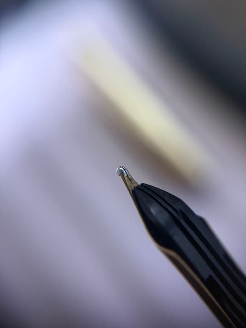 モンブラン万年筆742N、ペン先はKM